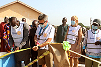 Rotary Foundation schenkt een waterput aan het dorp Boko